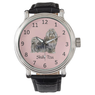 Anpassbare Shih Tzu Dog Armbanduhr