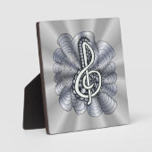 Anpassbare Silber-Klebe Fotoplatte (Vorderseite)