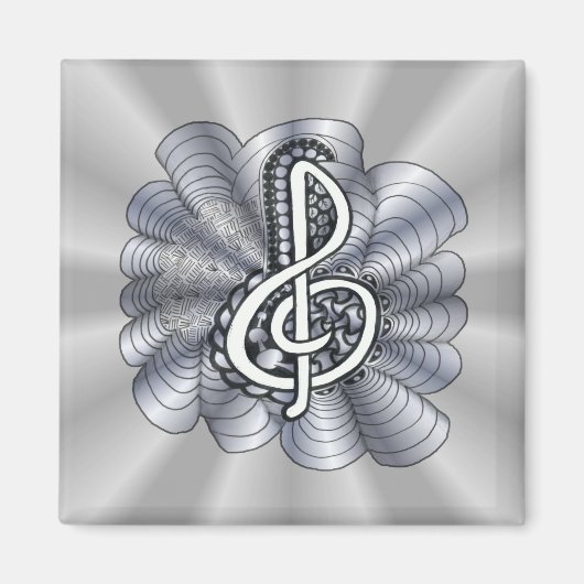 Anpassbare Silber-Klebe Magnet (Vorne)