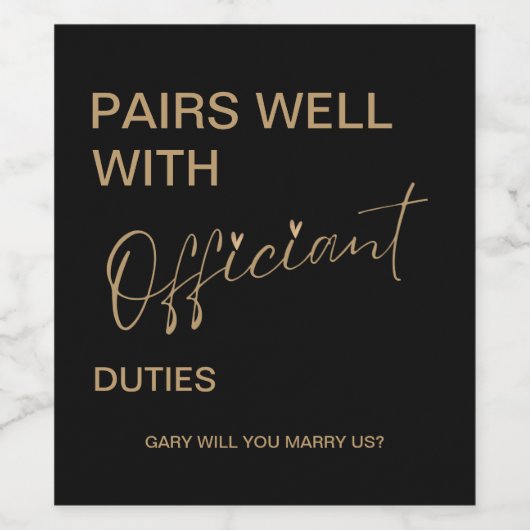 Anpassbare Sitze mit Dienstposten Weinetikett (Einzelnes Label)