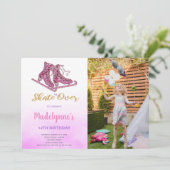 Anpassbare Skaten-Party Einladungen für Kinder (Stehend Vorderseite)