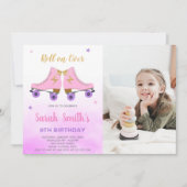 Anpassbare Skaten-Party Einladungen für Kinder (Vorderseite)