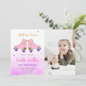 Anpassbare Skaten-Party Einladungen für Kinder (Stehend Vorderseite)