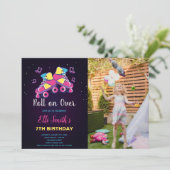 Anpassbare Skaten-Party Einladungen für Kinder (Stehend Vorderseite)