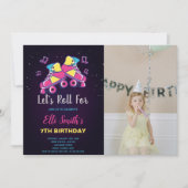 Anpassbare Skaten-Party Einladungen für Kinder (Vorderseite)