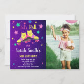 Anpassbare Skaten-Party Einladungen für Kinder (Vorderseite)