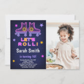 Anpassbare Skaten-Party Einladungen für Kinder (Vorderseite)