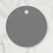 Anpassbare Soap-Tag Geschenkanhänger (Rückseite)