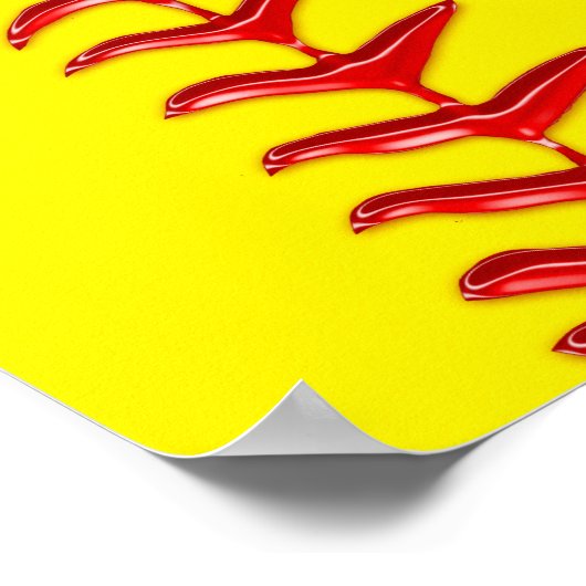 Anpassbare Software postuliert Ihren Text und Ihre Poster (Ecke)