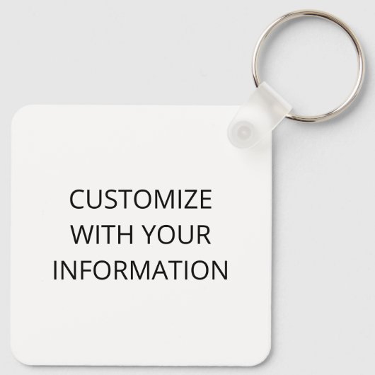 Anpassbare Solaranlage Schlüsselanhänger (Rückseite)