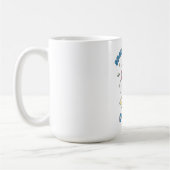 Anpassbare Space Explorer Kawaii Kaffeetasse (Links)