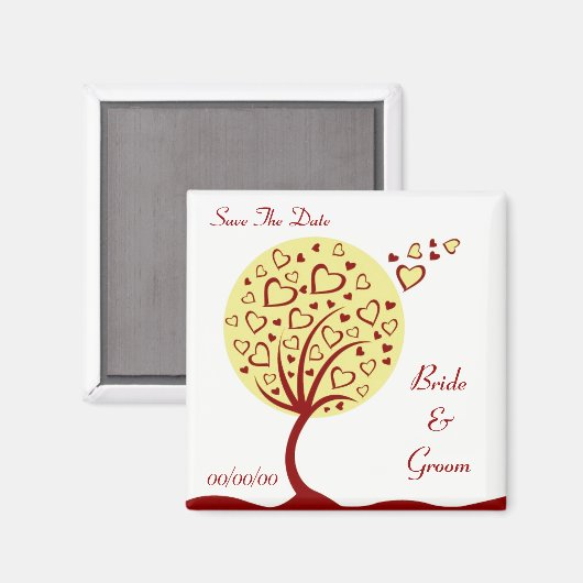 Anpassbare Speicherung des Datumsfensters Magnet (Vorderseite/Rückseite)