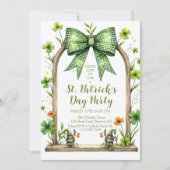 Anpassbare St. Patrick's Day-Einladung Einladung (Vorderseite)