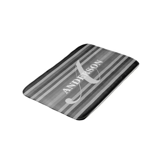 Anpassbare Streifen Badematte (Schrägansicht)