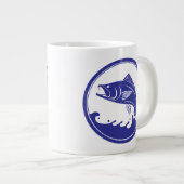 Anpassbare (SVG-gesteuerte Illustrationen) NAME Jumbo-Tasse (Vorderseite Rechts)