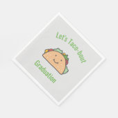 Anpassbare Taco-Bout-Abschluss Serviette (Ecke)