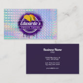 Anpassbare Taco-Visitenkarten Visitenkarte (Vorne/Hinten)