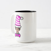 Anpassbare Tall-Hat-Foto-Tasse Zweifarbige Tasse (Vorderseite Links)
