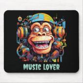 Anpassbare Tastatur mit monkey-Maus Mousepad (Vorne)