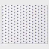 Anpassbare Tauftaube für Erwachsene Geschenkpapier (Flach)