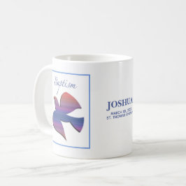 Anpassbare Tauftaube für Erwachsene Kaffeetasse