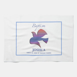 Anpassbare Tauftaube für Erwachsene Küchentuch