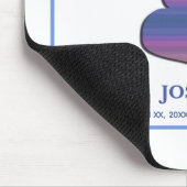 Anpassbare Tauftaube für Erwachsene Mousepad (Ecke)