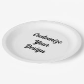 Anpassbare Teller und Bowle (Schrägansicht)