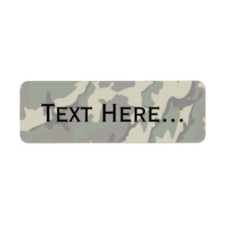 Anpassbare Text-, Camouflage- und Labels