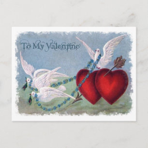 Anpassbare To My Valentine Karten, Porto, Geschenk Feiertagspostkarte
