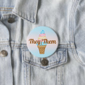 Anpassbare Transgender-Price-Eisbrunnen Button (Beispiel)