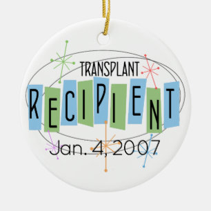 Anpassbare Transplantationsempfänger und benutzer Keramik Ornament