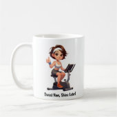Anpassbare Übungsfahrradtrainings Kaffeetasse (Links)