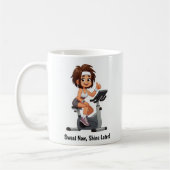 Anpassbare Übungsfahrradtrainings Kaffeetasse (Links)