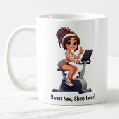 Anpassbare Übungsfahrradtrainings Kaffeetasse