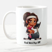 Anpassbare Übungsfahrradtrainings Kaffeetasse