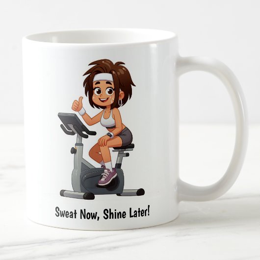 Anpassbare Übungsfahrradtrainings Kaffeetasse