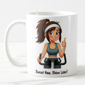 Anpassbare Übungsfahrradtrainings Kaffeetasse