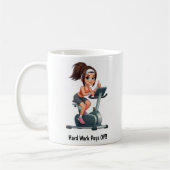 Anpassbare Übungsfahrradtrainings Kaffeetasse (Links)