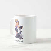 Anpassbare Übungsfahrradtrainings Kaffeetasse (Vorderseite Links)