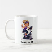Anpassbare Übungsfahrradtrainings Kaffeetasse (Links)