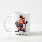 Anpassbare Übungsfahrradtrainings Kaffeetasse (Links)