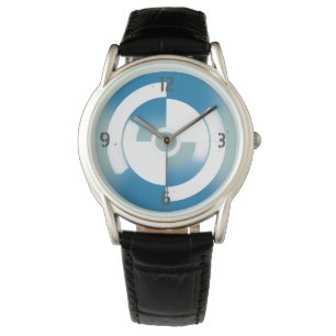 Anpassbare Uhr mit Abstraktem Kreis