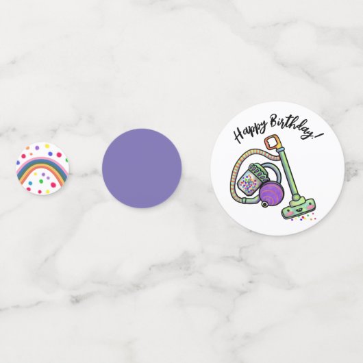 Anpassbare Vakuum-Party-Konfetti Konfetti (Rückseiten)