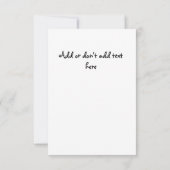 Anpassbare Valentinenkarte Dankeskarte (Rückseite)