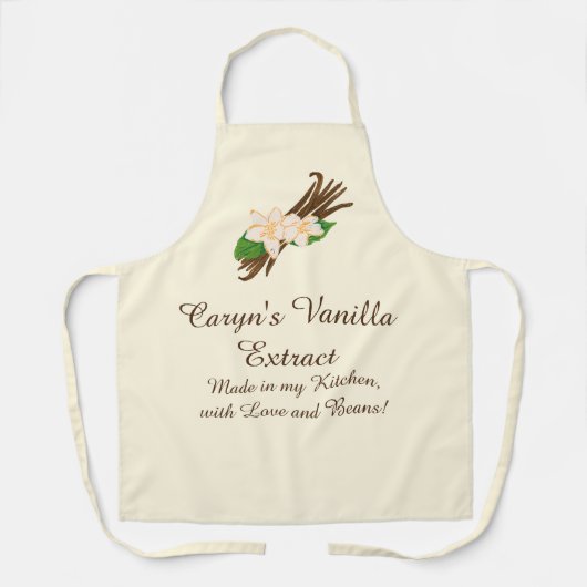 Anpassbare Vanilla-Extraktion Schürze (Vorderseite)