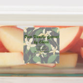 Anpassbare Vanilla Orchid, Vanilla Extract Etiketten (Befestigt)