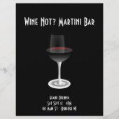 Anpassbare Veranstaltung zum Großen Öffnen Flyer (Hinten)