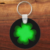 Anpassbare Vierblättriges Kleeblatt Schlüsselanhänger (Vorderseite)