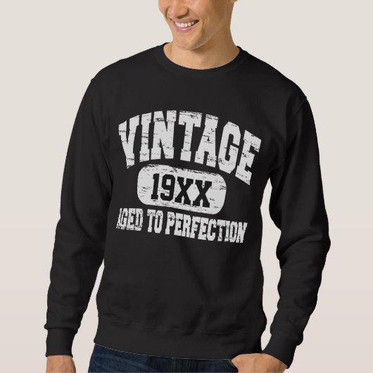 Anpassbare Vintage Äther Sweatshirt (Vorderseite)